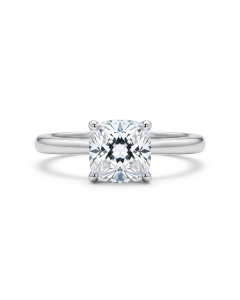 Classic Cushion-Cut Promise Ring