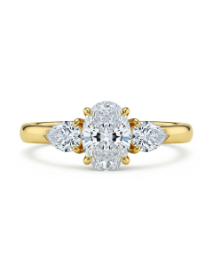 Three-Stone Romance Ring