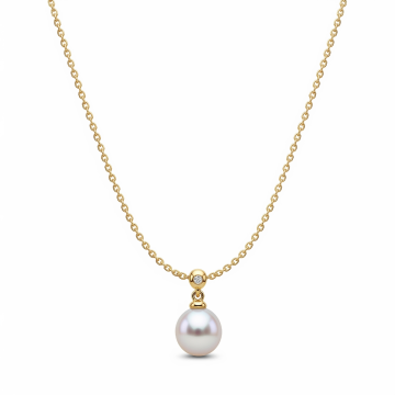 Classic Pearl Drop Necklace