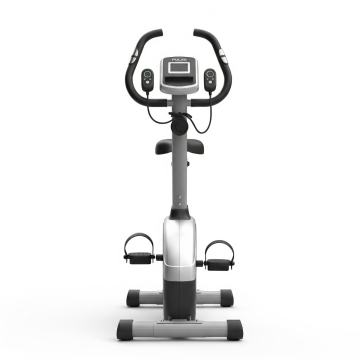 Compact Magnetic Exercise Bike with Pulse Sensors