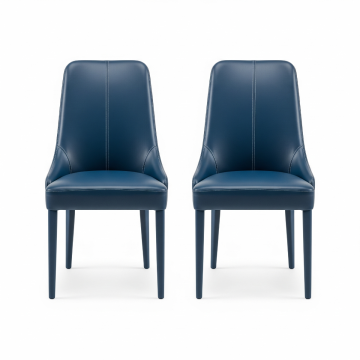 Leather Dining Chair Set