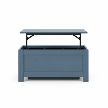 Lift-Top Coffee Table with Hidden Storage