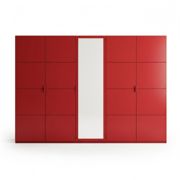 Modular Wardrobe with Mirror