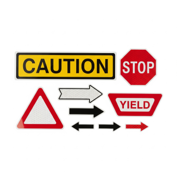 Reflective Warning Stickers Set