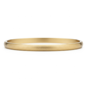Slim Textured Metal Bangle