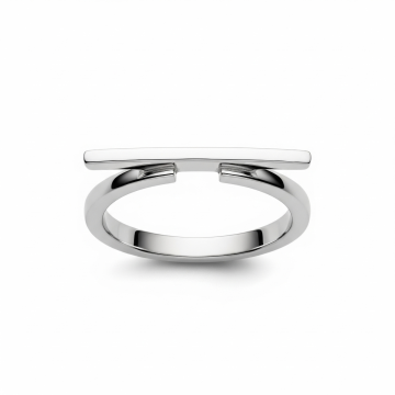 Stackable Bar Ring Set