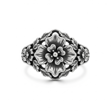 Vintage Inspired Floral Ring