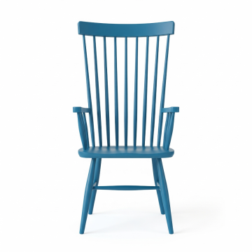 Wooden High Back Chair